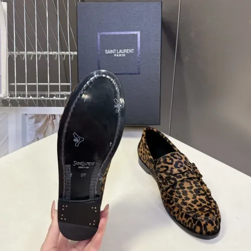 Replica Yves Saint Laurent YSL Leather Shoes For Men #1456128 $125.00 USD for Wholesale