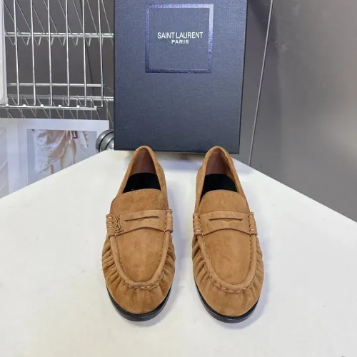 Replica Yves Saint Laurent YSL Leather Shoes For Men #1456142 $125.00 USD for Wholesale