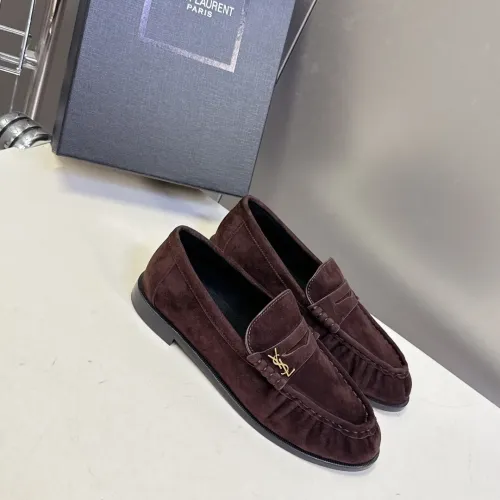 Yves Saint Laurent YSL Leather Shoes For Women #1456149