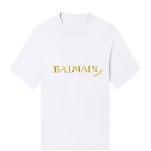 Balmain T-Shirts Short Sleeved For Men #1456249