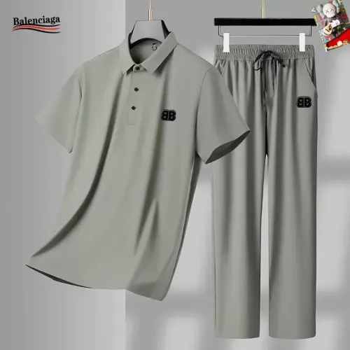 Balenciaga Fashion Tracksuits Short Sleeved For Men #1457244