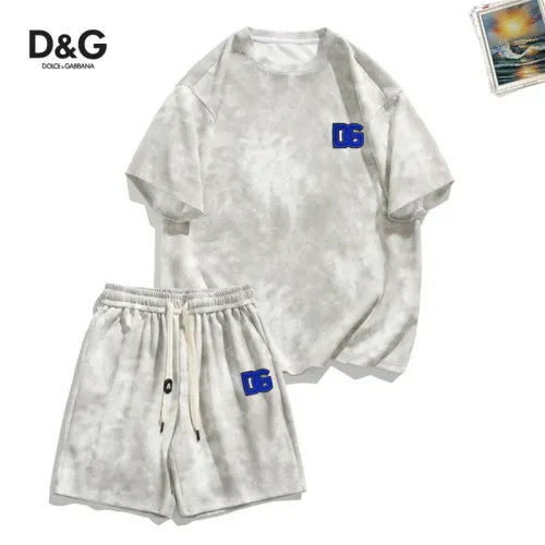 Dolce & Gabbana D&G Tracksuits Short Sleeved For Men #1457315