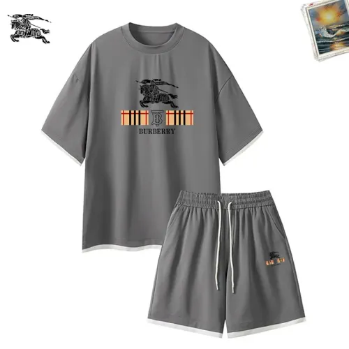 Burberry Tracksuits Short Sleeved For Men #1457326