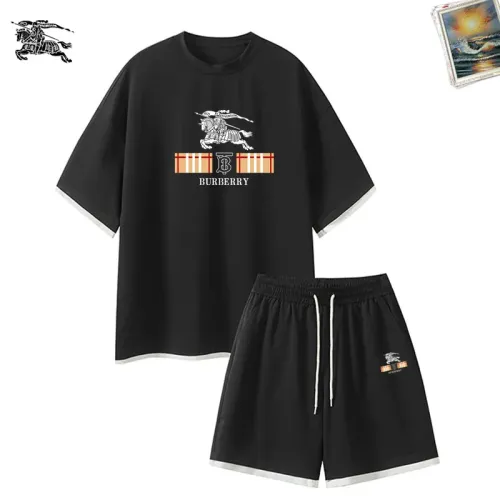 Burberry Tracksuits Short Sleeved For Men #1457327