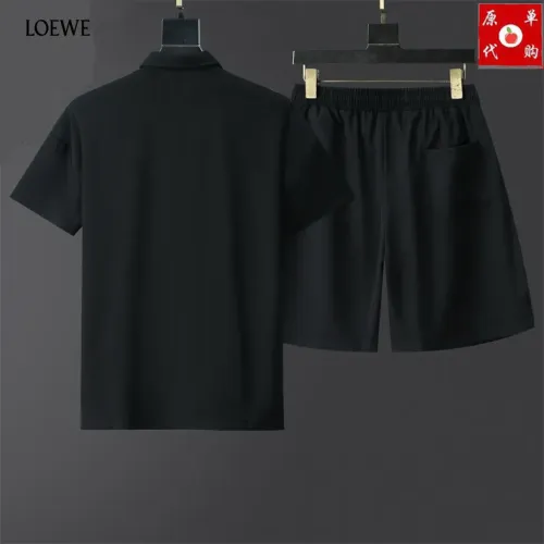 Replica LOEWE Tracksuits Short Sleeved For Men #1457414 $48.00 USD for Wholesale
