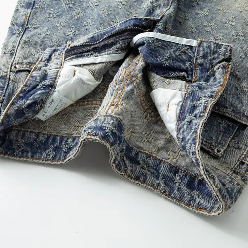Replica Chrome Hearts Jeans For Men #1457830 $48.00 USD for Wholesale
