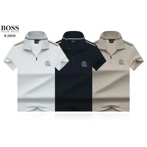 Replica Boss T-Shirts Short Sleeved For Men #1457938 $34.00 USD for Wholesale