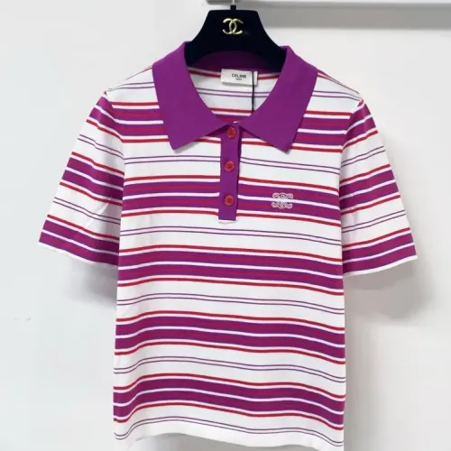 Celine T-Shirts Short Sleeved For Women #1458669