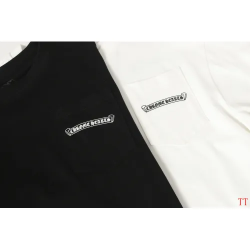 Replica Chrome Hearts T-Shirts Long Sleeved For Unisex #1458787 $39.00 USD for Wholesale