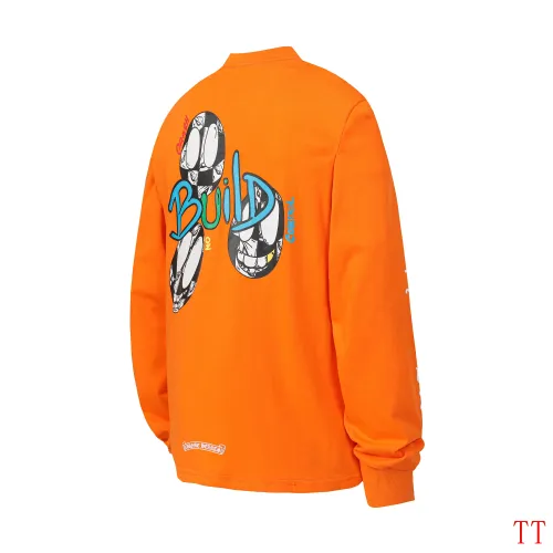 Replica Chrome Hearts T-Shirts Long Sleeved For Unisex #1458807 $39.00 USD for Wholesale