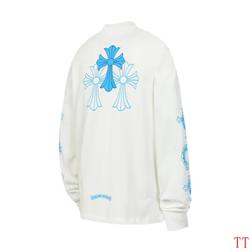 Replica Chrome Hearts T-Shirts Long Sleeved For Unisex #1458811 $39.00 USD for Wholesale