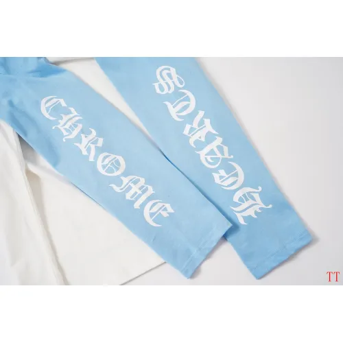 Replica Chrome Hearts T-Shirts Long Sleeved For Unisex #1458819 $39.00 USD for Wholesale