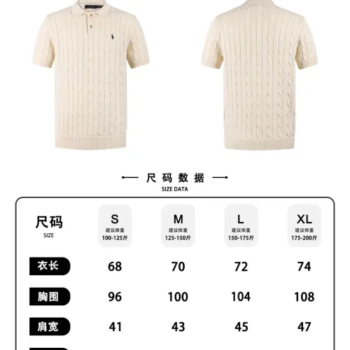Replica Ralph Lauren Polo T-Shirts Short Sleeved For Unisex #1458985 $64.00 USD for Wholesale