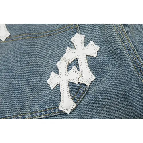 Replica Chrome Hearts Jeans For Unisex #1459129 $56.00 USD for Wholesale