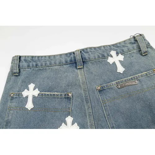 Replica Chrome Hearts Jeans For Unisex #1459129 $56.00 USD for Wholesale