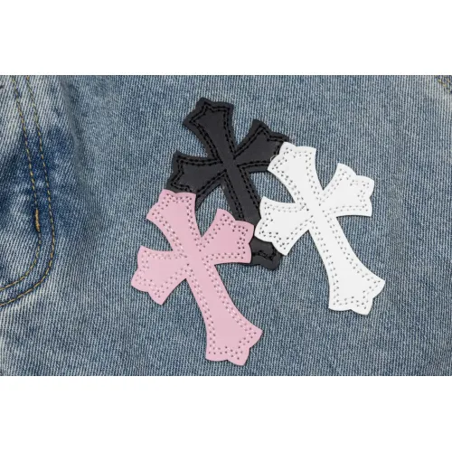 Replica Chrome Hearts Jeans For Unisex #1459130 $56.00 USD for Wholesale