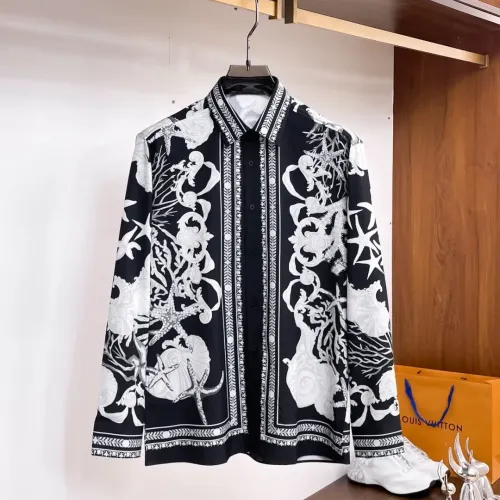 Versace Shirts Long Sleeved For Men #1459136