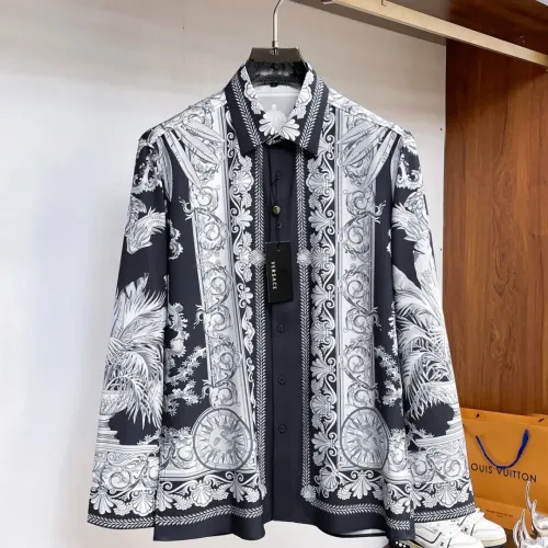 Versace Shirts Long Sleeved For Men #1459144