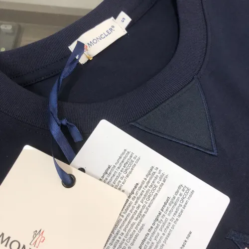 Replica Moncler T-Shirts Short Sleeved For Unisex #1459192 $32.00 USD for Wholesale