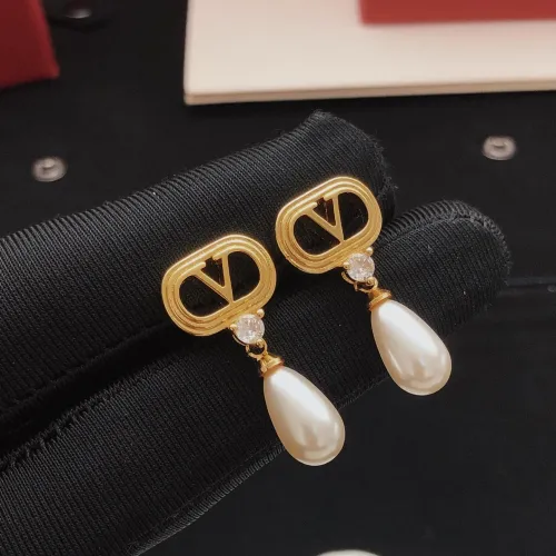 Replica Valentino Earrings For Women #1459196 $29.00 USD for Wholesale