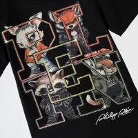 $27.00 USD Philipp Plein PP T-Shirts Short Sleeved For Men #1450013