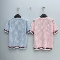 $76.00 USD Thom Browne TB T-Shirts Short Sleeved For Women #1450018