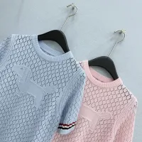 $76.00 USD Thom Browne TB T-Shirts Short Sleeved For Women #1450018