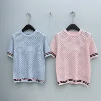 $76.00 USD Thom Browne TB T-Shirts Short Sleeved For Women #1450019