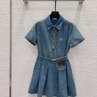 $80.00 USD LOEWE Dresses Short Sleeved For Women #1452533