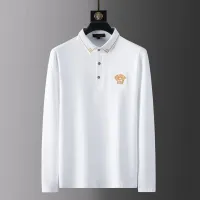 $42.00 USD Versace T-Shirts Long Sleeved For Men #1452566