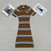 $76.00 USD Burberry Dresses Short Sleeved For Women #1452807