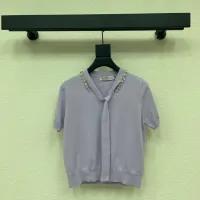 $76.00 USD Valentino T-Shirts Short Sleeved For Women #1452982