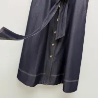 $130.00 USD Burberry Dresses Short Sleeved For Women #1453212