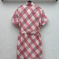 $122.00 USD Burberry Dresses Short Sleeved For Women #1453266