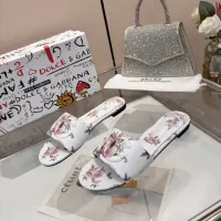 $85.00 USD Dolce & Gabbana D&G Slippers For Women #1453389