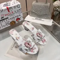 $88.00 USD Dolce & Gabbana D&G Slippers For Women #1453394