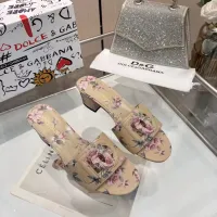 $88.00 USD Dolce & Gabbana D&G Slippers For Women #1453395