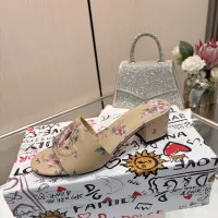 $88.00 USD Dolce & Gabbana D&G Slippers For Women #1453395