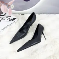 $108.00 USD Yves Saint Laurent YSL High-Heeled Shoes For Women #1453474