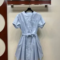 $128.00 USD LOEWE Dresses Short Sleeved For Women #1453552