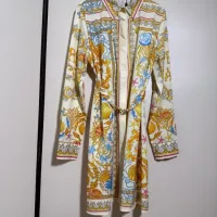$92.00 USD Versace Dresses Long Sleeved For Women #1454422