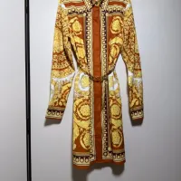 $92.00 USD Versace Dresses Long Sleeved For Women #1454424