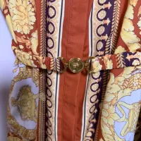 $92.00 USD Versace Dresses Long Sleeved For Women #1454424