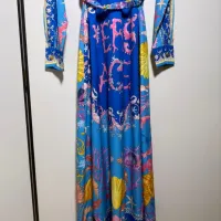 $98.00 USD Versace Dresses Long Sleeved For Women #1454442
