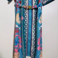 $92.00 USD Versace Dresses Short Sleeved For Women #1454443