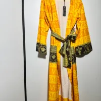 $98.00 USD Versace Bathrobes Long Sleeved For Women #1454452