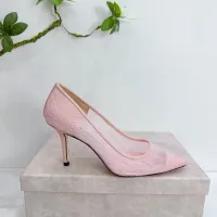 $108.00 USD Jimmy Choo High-Heeled Shoes For Women #1454453
