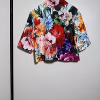 $108.00 USD Dolce & Gabbana D&G Tracksuits Short Sleeved For Women #1454500