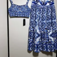 $105.00 USD Dolce & Gabbana D&G Tracksuits Sleeveless For Women #1454508