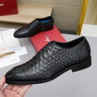 $92.00 USD Salvatore Ferragamo Leather Shoes For Men #1454975